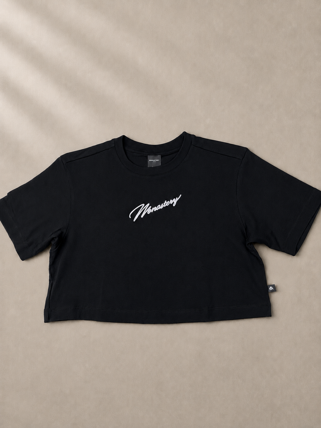 Crop top Negro Monastery