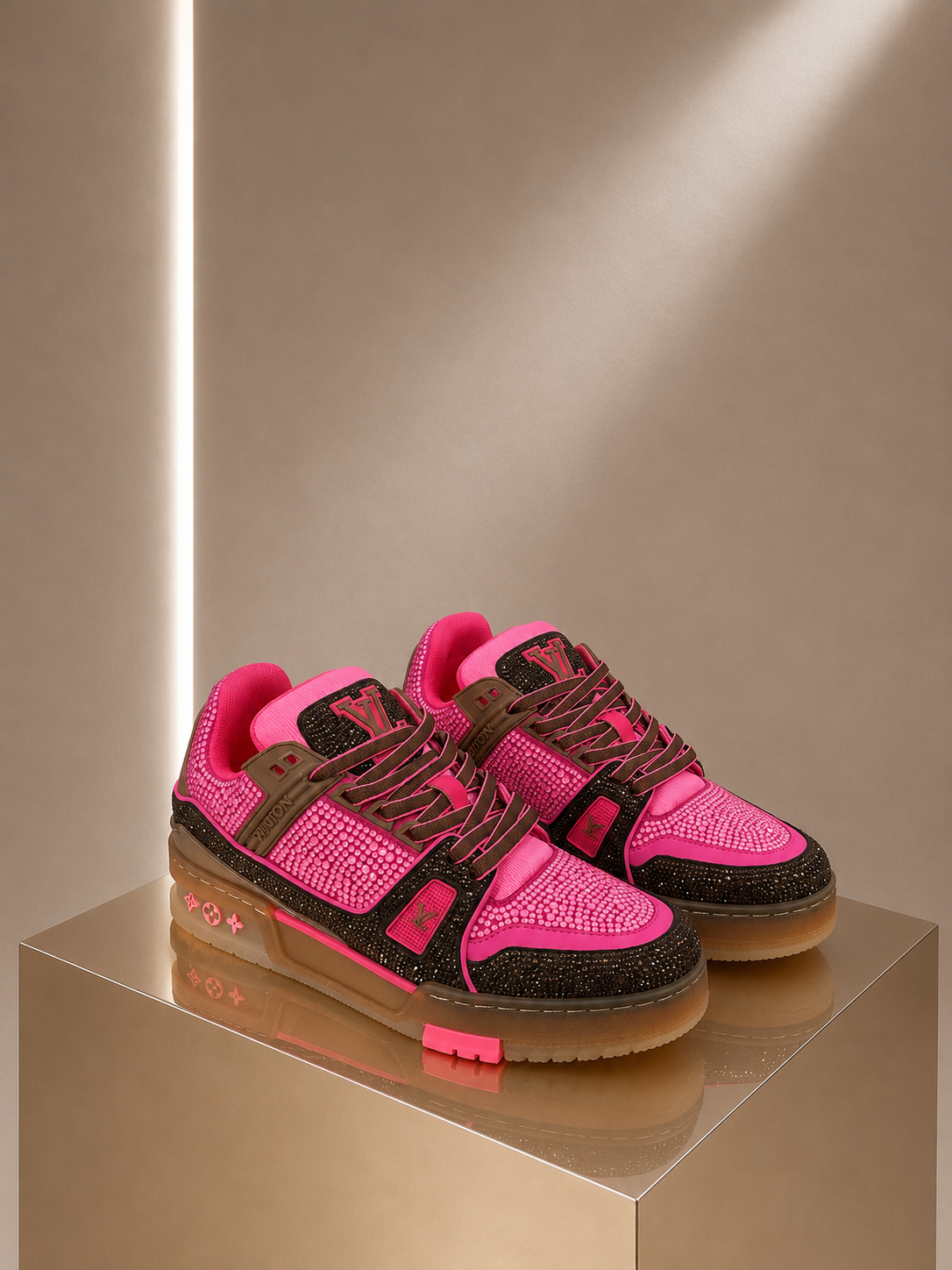 Sneakers Select – Fucsia & Mocha