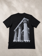 Camiseta negra monastery
