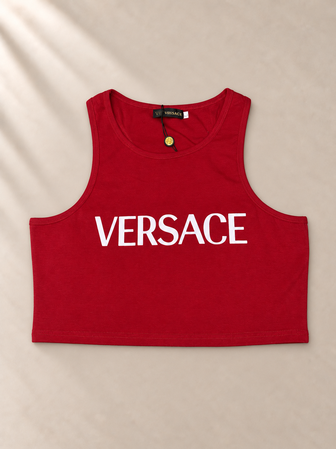 Top Crop Rojo